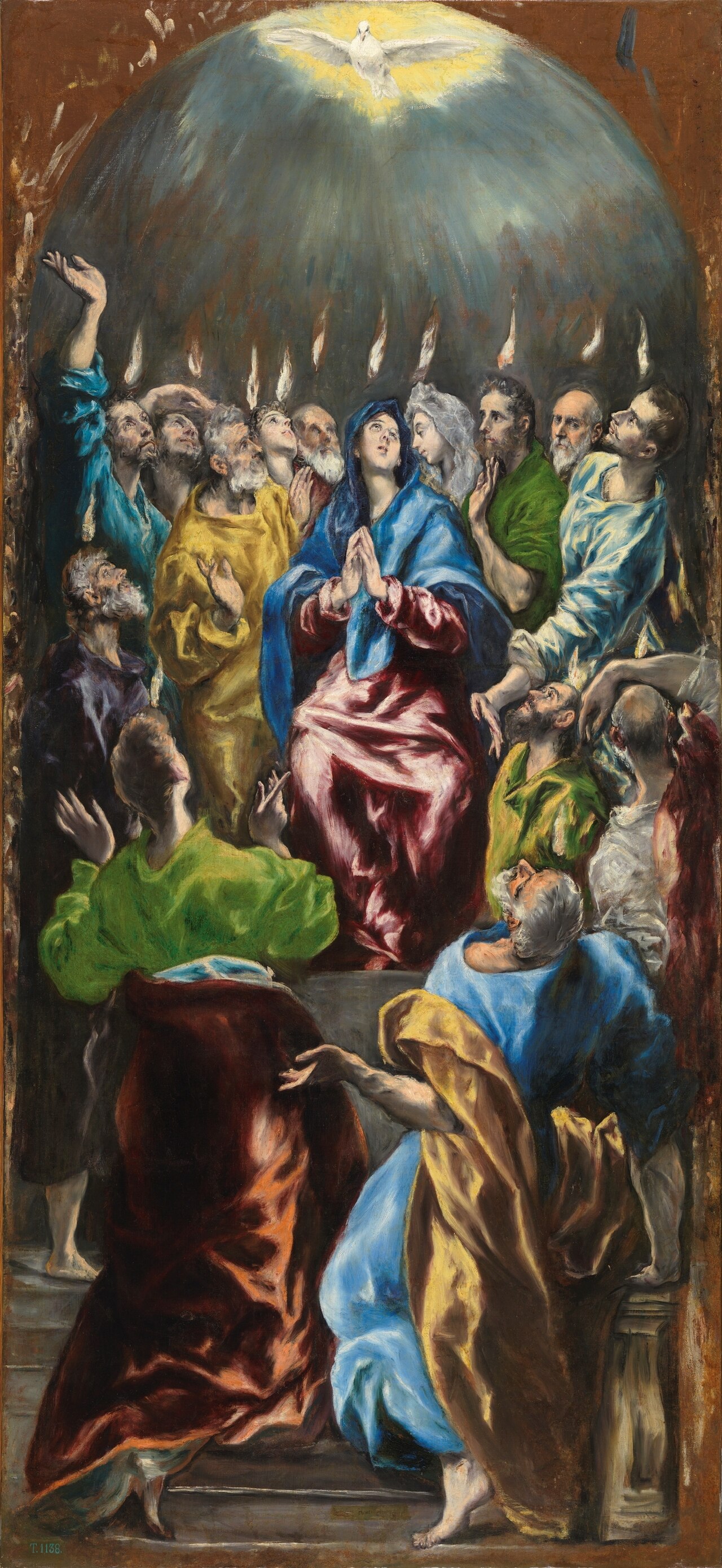 Pentecost, El Greco