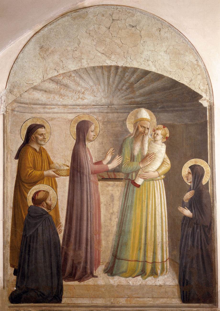 Presentation of Jesus in the Temple (Cell 10, San Marco), Fra Angelico