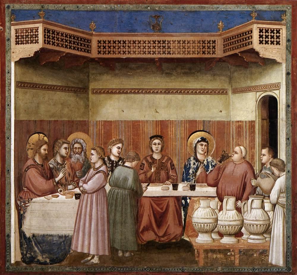 Marriage at Cana (Scrovegni Chapel), Giotto di Bondone