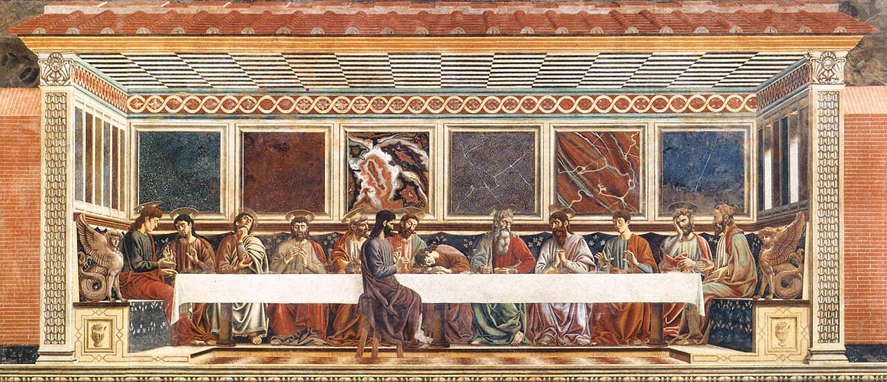 Last Supper (Sant'Apollonia), Andrea del Castagno