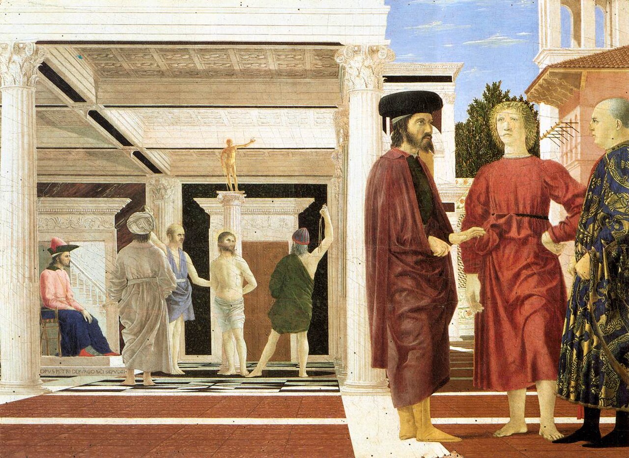 The Flagellation of Christ, Piero della Francesca